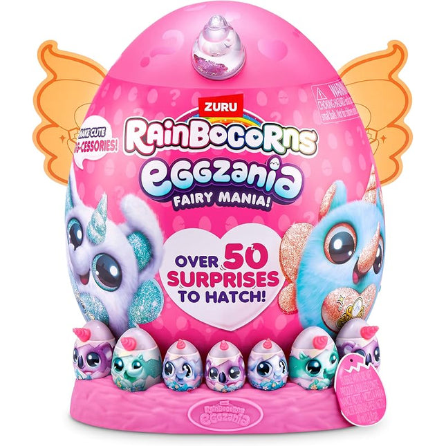 RAINBOCORNS. EGGZANIA FAIRY MANIA 50 ACCESORI