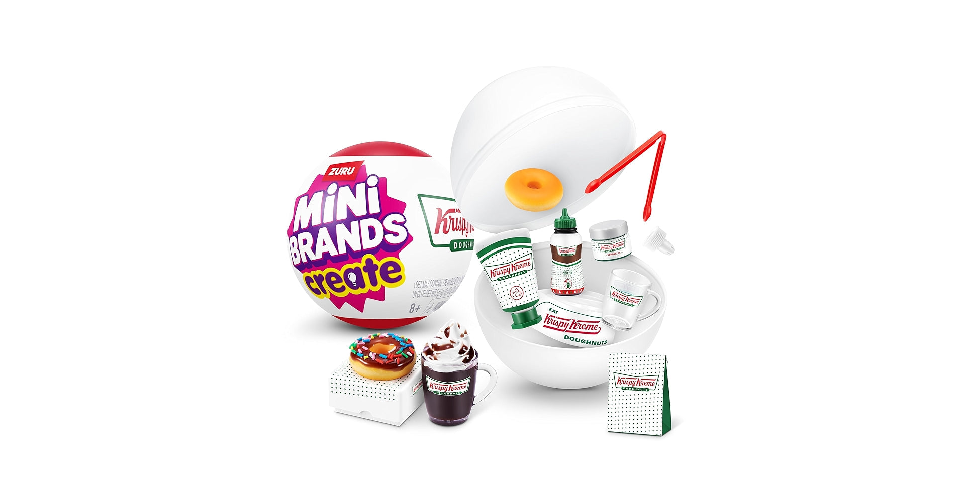 Mini Brands Capsule Create Krispy Kreme série 1 de ZURU Mini Brands Capsule Create Krispy Kreme série 1 de ZURU