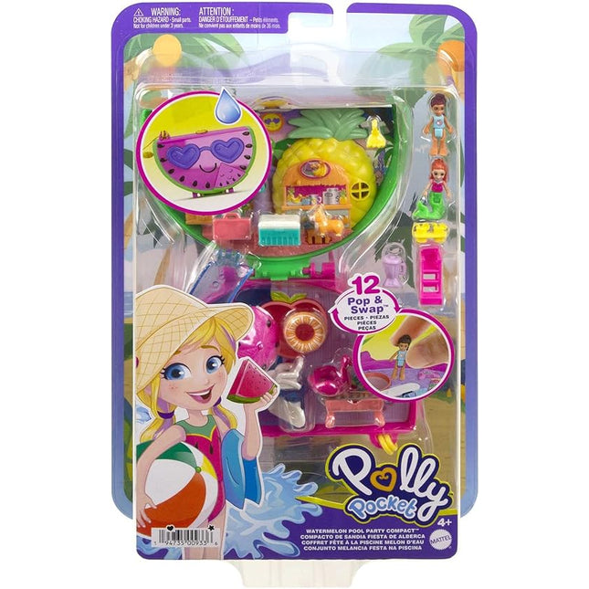 Polly Pocket. Compacto de sandia fiesta de alberca