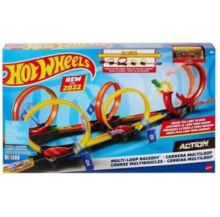 Hot Wheels. Corrida multiloop