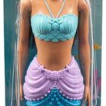 BARBIE. DREAMTOPIA SIRENA ALETA AZUL CON LILA
