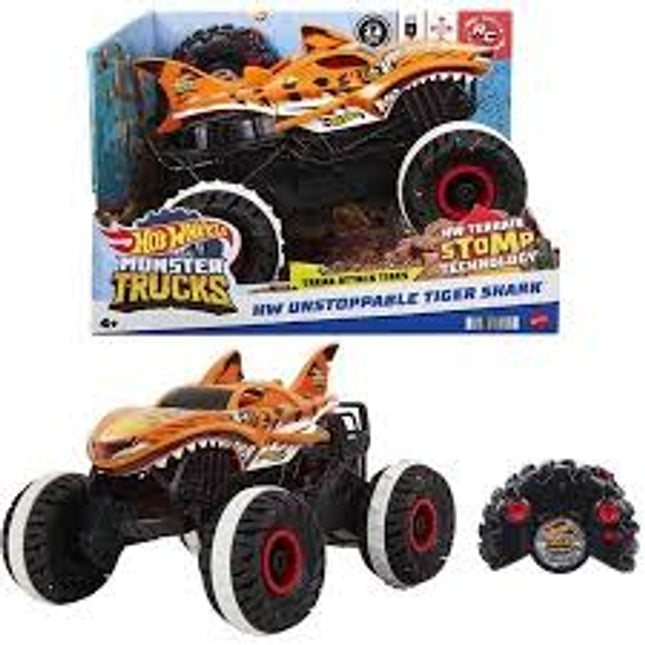 Hot Wheels. Monster Trucks Tigger Shark Rc