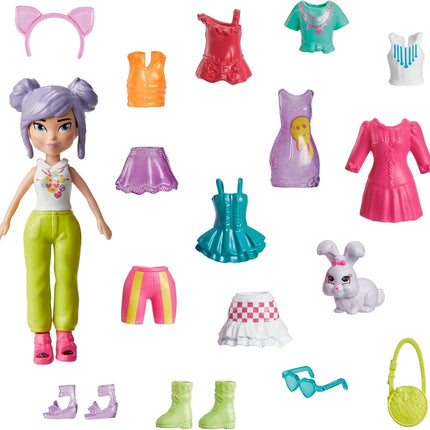 Polly Pocket. Paquete de modas me 19 púas