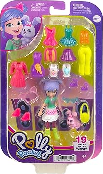 Polly Pocket. Paquete de modas me 19 púas