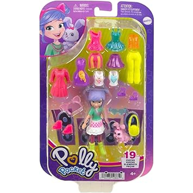 Polly Pocket. Paquete de modas me 19 púas