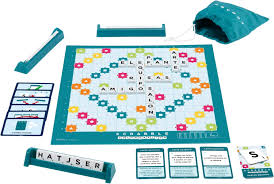 Juego de mesa. Scrabble colaborativo 2 en 1