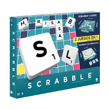 Juego de mesa. Scrabble colaborativo 2 en 1