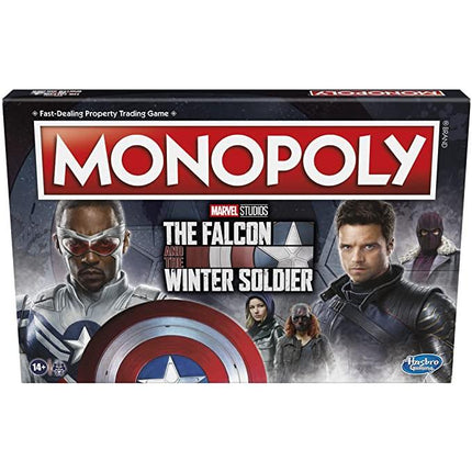 Juego de mesa Monopoly de falcón y el soldado del invierno