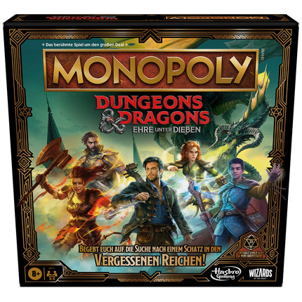 JUEGO DE MESA. MONOPOLY DUNGEONS AND DRAGONS