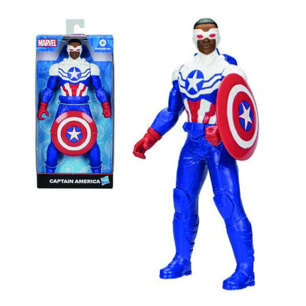 Marvel. Figura de (9,5"")capitán América Black