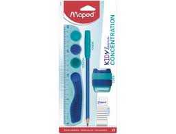 SET. LAPIZ/REGLA/SACAPUNTAS LINEA CONCENTRACI ON