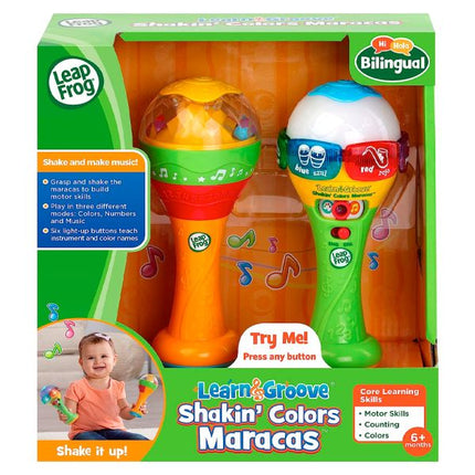 LEAPFROG. MARACAS COLORES Y NUMEROS