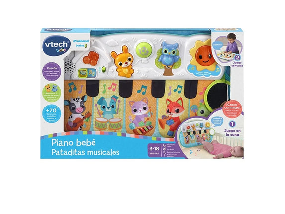 PIANO BEBE PATADITAS MUSICALES