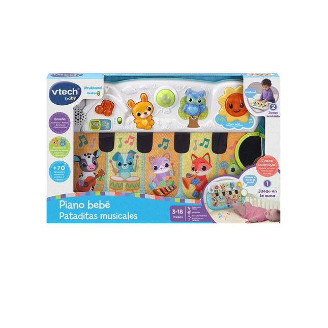PIANO BEBE PATADITAS MUSICALES