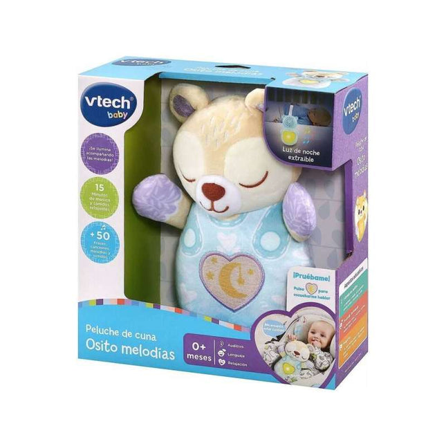 PELUCHE DE CUNA OSITO MELODIAS