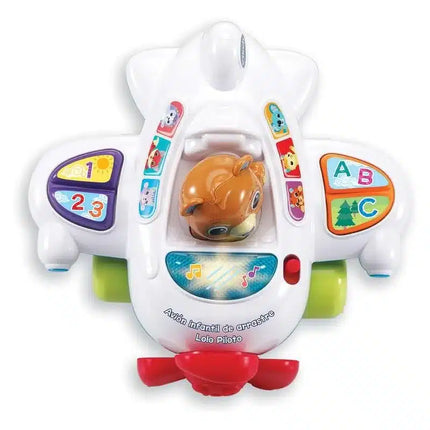 AVION INFANTIL DE ARRASTRE LOLO PILOTO