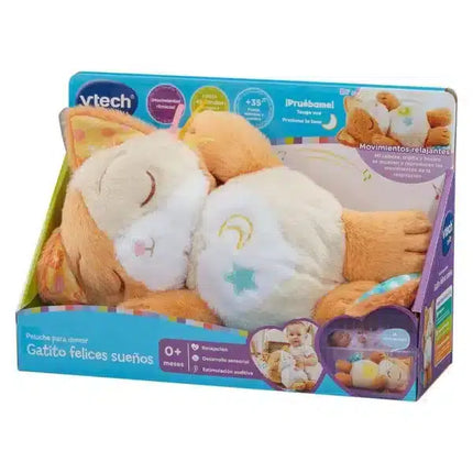 PELUCHE PARA DORMIR GATITO FELICES SUEÑOS