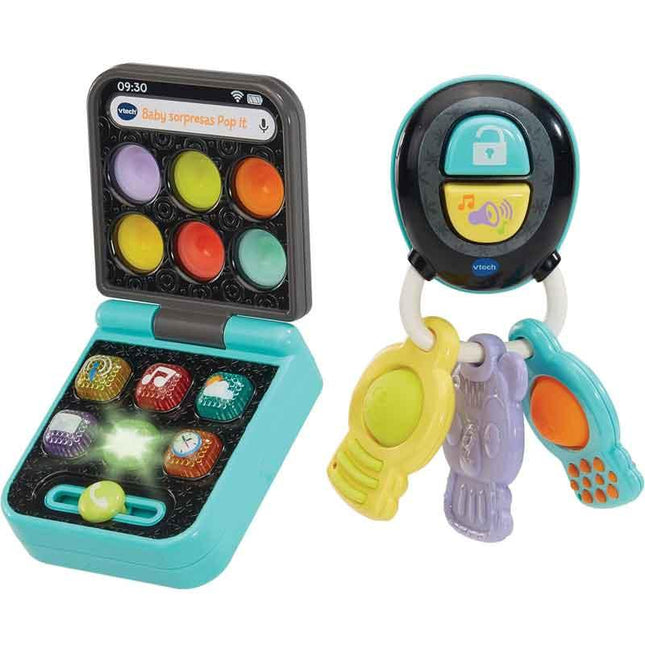 BABY SORPRESAS. POP IT TELEFONO Y LLAVES