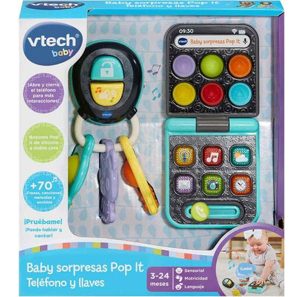 BABY SORPRESAS. POP IT TELEFONO Y LLAVES