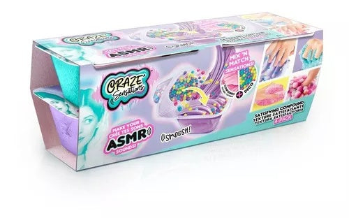 Craza sensación. Kit 4 packs slime