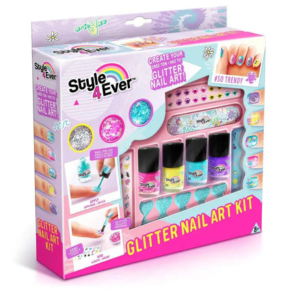 STYLE 4 EVER. KIT D/MANICURA BRILLANTE