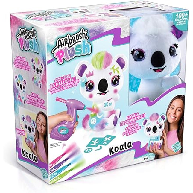 Airbrush plush. Koala