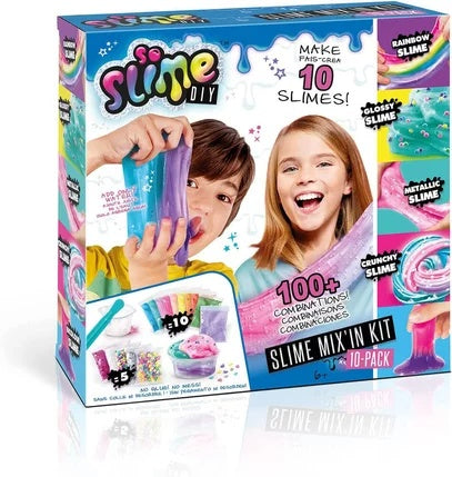 SLIME. MIX IN KIT 10 PACK X6