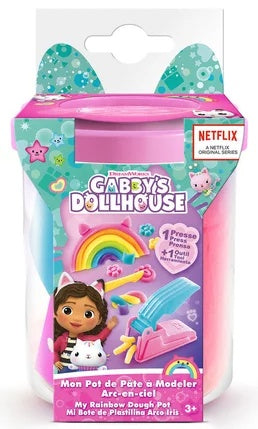 GABBY´S DOLLHOUSE. BOTE D/PLASTILINA ARCO IRI S