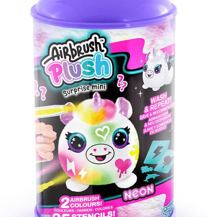 AIRBRUSH PLUSH. MINI MISTERY NEON