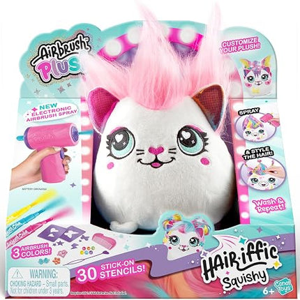 AIRBRUSH PLUSH. HAIR IFFIC SQUISHY