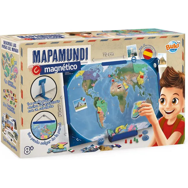 Mapamundi magnético