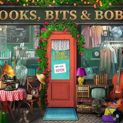 ROMPECABEZA 1000PZ LIBROS BITS Y BOBS