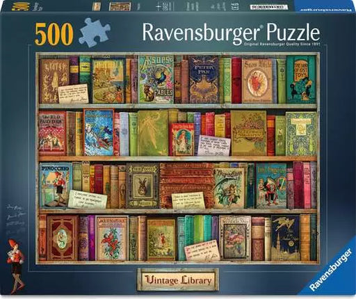 ROMPECABEZA 500PZ LIBRERIA VINTAGE