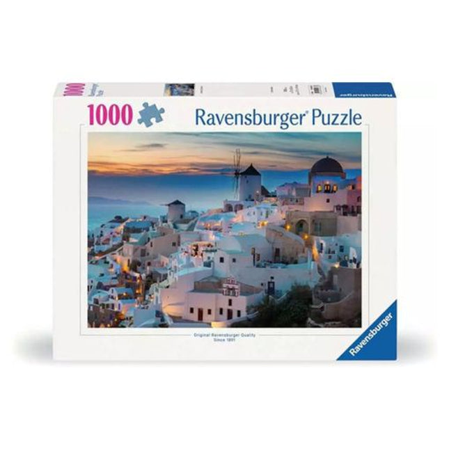 ROMPECABEZA 1000PZ SANTORINI/CINQUE TERRE