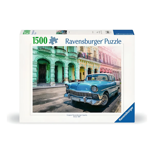 ROMPECABEZA 1500PZ CUBA CARS