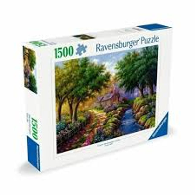 ROMPECABEZA 1500PZ CASA RURAL Y RIO
