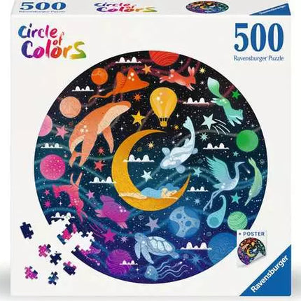 ROMPECABEZA 500PZ CIRCULO DE COLORES SUEÑOS