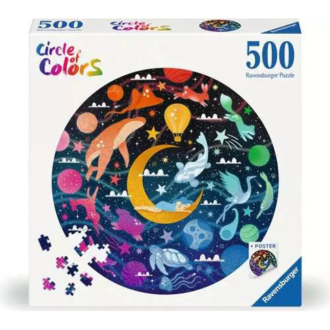 ROMPECABEZA 500PZ CIRCULO DE COLORES SUEÑOS