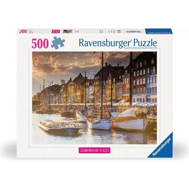ROMPECABEZA 500PZ ATARDECER EN COPENHAGUE