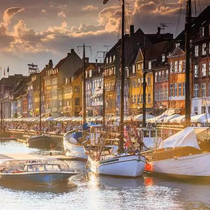 ROMPECABEZA 500PZ ATARDECER EN COPENHAGUE