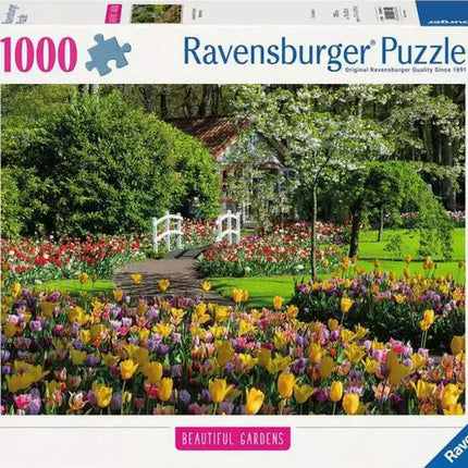 Rompecabeza 1000Pz Jardines de Keukenhof países bajos