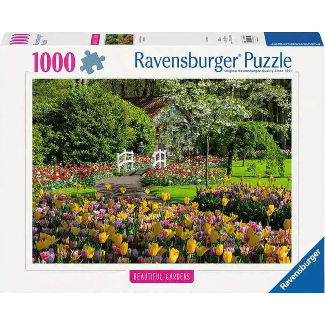 Rompecabeza 1000Pz Jardines de Keukenhof países bajos