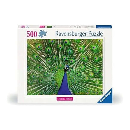 ROMPECABEZA 500PZ PAVO REAL