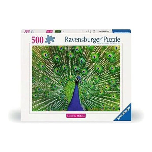 ROMPECABEZA 500PZ PAVO REAL