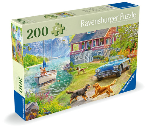 ROMPECABEZA 200PZ CASA DEL LAGO DE VERANO