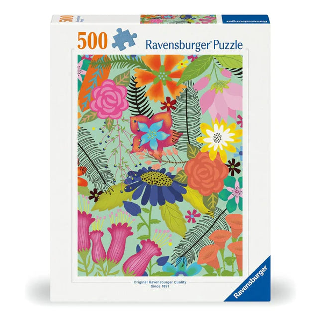 ROMPECABEZA 500PZ SELVA DE FLORES