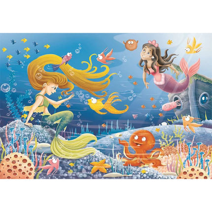 ROMPECABEZA 60PZ CUENTOS DE SIRENAS
