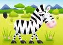 ROMPECABEZA 2-3-4-5PZ HIPOPOTAMO-ELEFANTE-CEB RA-LEON