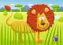 ROMPECABEZA 2-3-4-5PZ HIPOPOTAMO-ELEFANTE-CEB RA-LEON