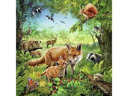 ROMPECABEZA 3X49PZ ANIMALES DE LA TIERRA